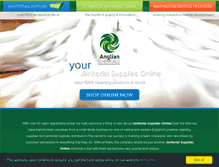 Tablet Screenshot of anglianchemicals.com
